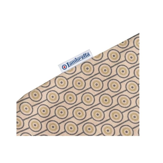 Lambretta Heren AW24 Geometrisch Poloshirt (Steen) - Image 4