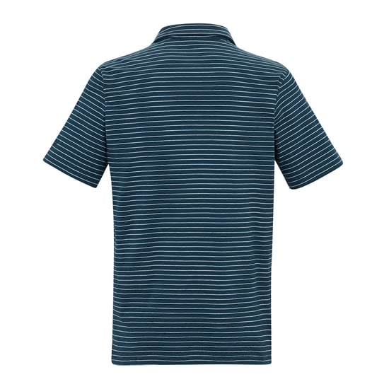 Regatta Heren Hadvo Stripe Polo Shirt (Moonlight Denim/Wit) - Image 2