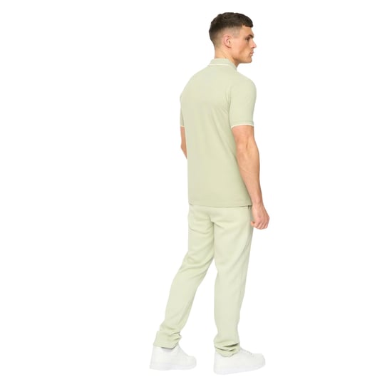 Crosshatch Heren Crufton Poloshirt (Licht Olijfgroen) - Image 2