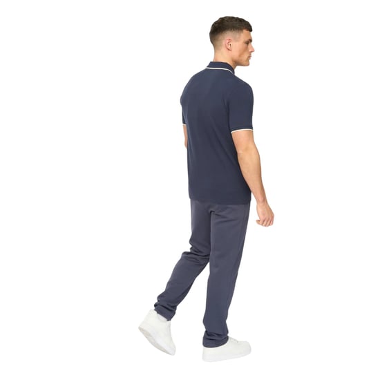 Crosshatch Heren Crufton Pol shirt (Marineblauw) - Image 2