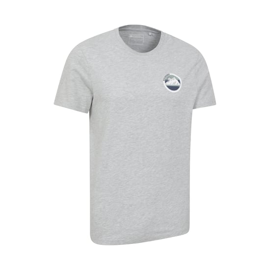 Mountain Warehouse Mens Pitolchry Mountain Bomulls T-shirt (Grå) - Image 4
