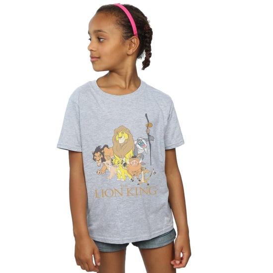 Disney Meisjes The Lion King Groep Katoenen T-Shirt (Sportgrijs) - Image 2