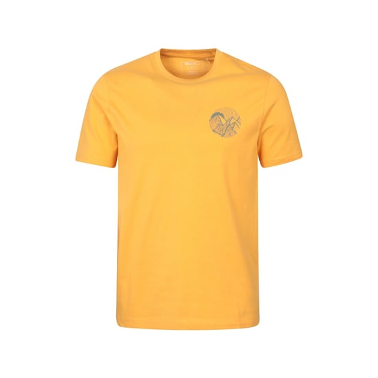 Mountain Warehouse Ekologisk t-shirt "Valley" för herrar (Ljusgult) - Image 1