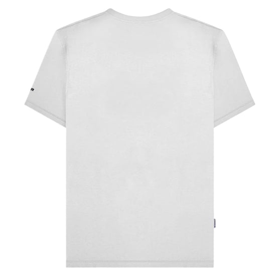 Lambretta Heren Racing Stripe T-shirt (Wit/Navy/Grijs) - Image 2