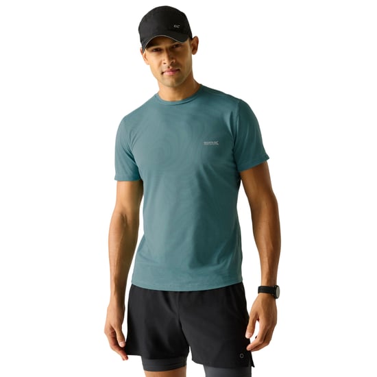 Regatta Heren Fingal Stretch T-Shirt (Arctic) - Image 4