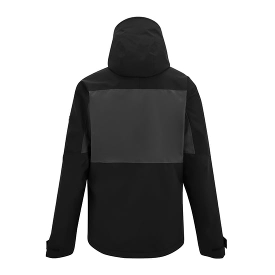 Regatta Mens Maland II Waterproof Jacket (Ash/Black) - Image 2
