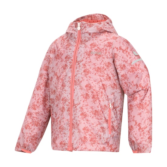 Regatta Waterdicht kinder/kinderjack Lever II Camo (Roze waas) - Image 3