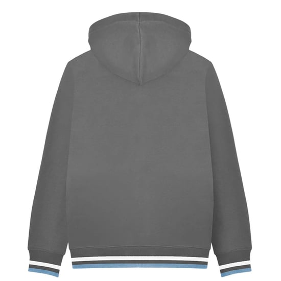 Lambretta Mens Full Zip Hoodie (Iron) - Image 2