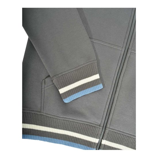 Lambretta Mens Full Zip Hoodie (Iron) - Image 4