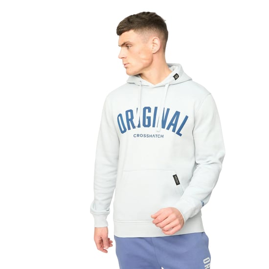 Crosshatch Heren Kensby Hoodie (Lichtblauw) - Image 1
