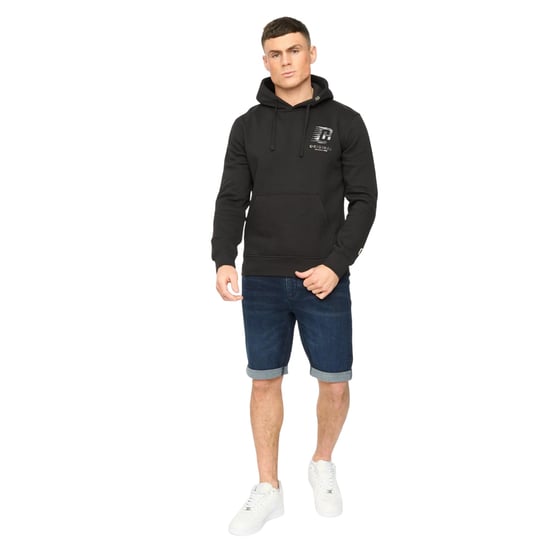 Crosshatch Mens Winchamp Hoodie (Black) - Image 4