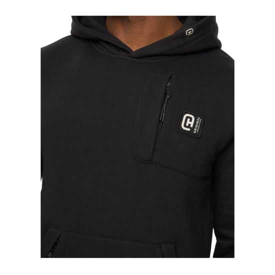 Crosshatch Herr Portville Hoodie (Svart) - Image 3