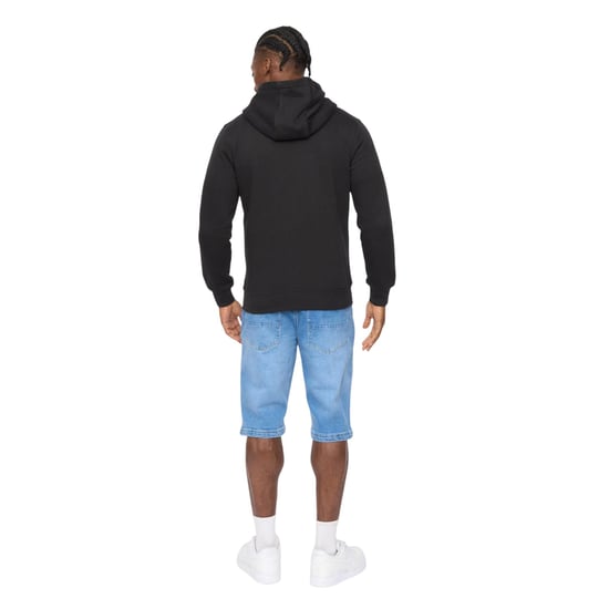 Crosshatch Mannen Allmoor Volledige Zip Hoodie (Zwart) - Image 2