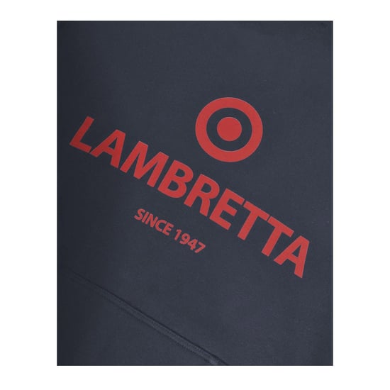 Lambretta Heren Target Logo Hoodie (Donkere marine) - Image 5