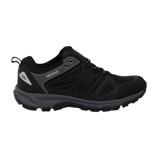 Trespass Mens Fisk Trainers (Black/Black) - Image 3