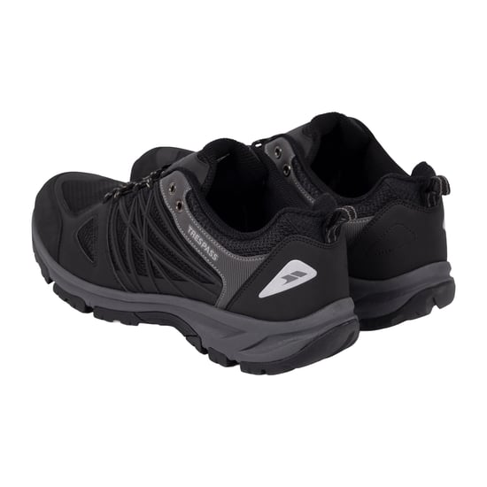 Trespass Mens Fisk Trainers (Black/Black) - Image 6