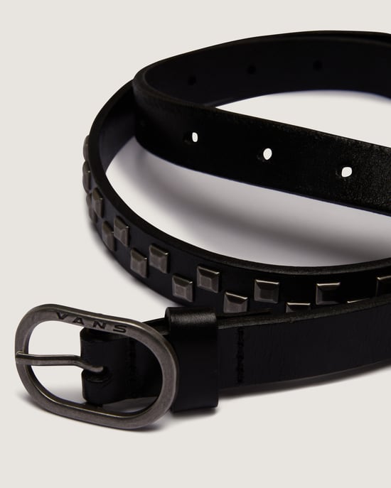 Check Leather Belt - Image 2