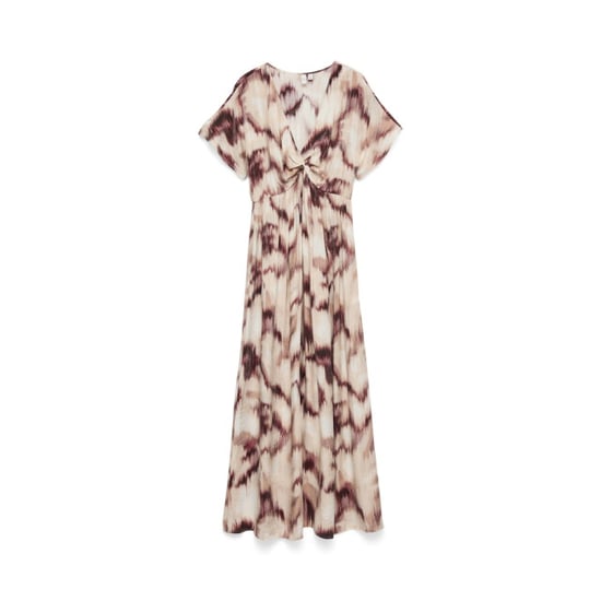 Vero Moda vmkaterina ss v-neck ankle dress wv 10346094 andorra - Image 1