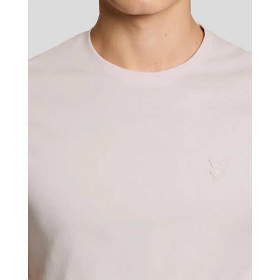 Lyle and Scott Ts2255ton superfine tee light pink w488 t-shirt fancy - Image 3