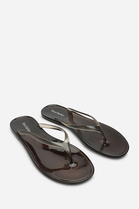 Wheres That From Womens Chandler Jelly Thong Flip Flop Sandals - Image 3
