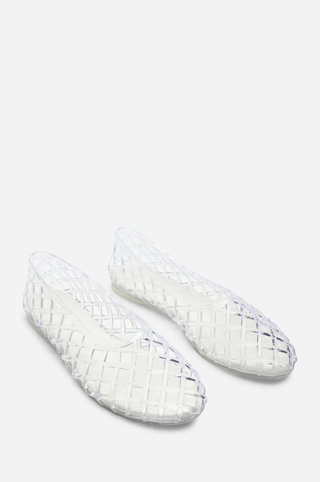 Wheres That From Womens Kori Jelly Ballet Pumps - Image 3