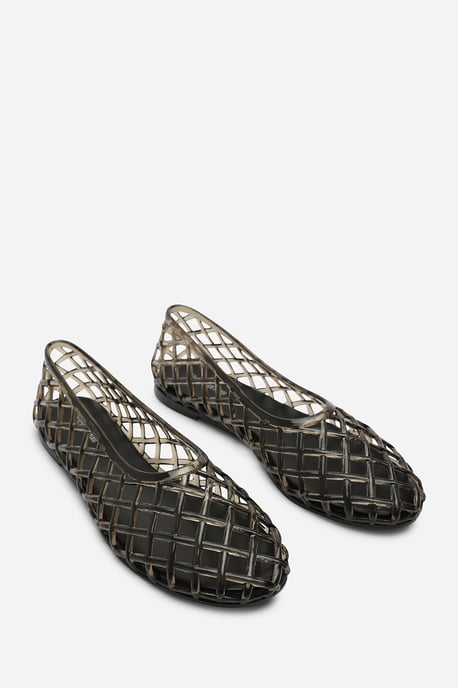 Wheres That From Womens Kori Jelly Ballet Pumps - Image 2