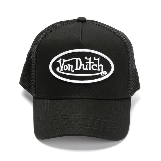 Von Dutch Staple Trucker Black/Green Caps - Image 1