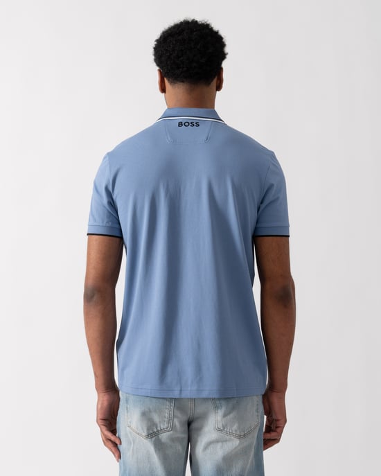 Paddy Pro Polo Shirt in Blue - Image 2