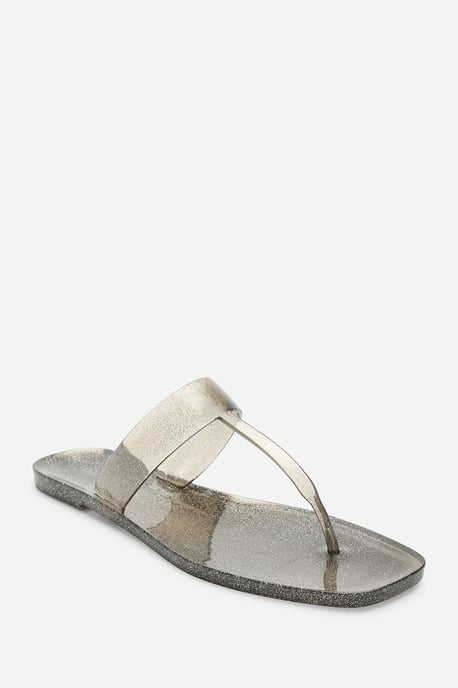 Wheres That From Womens Rosalyn Glitter Thong Flip Flop Sandals - Image 2