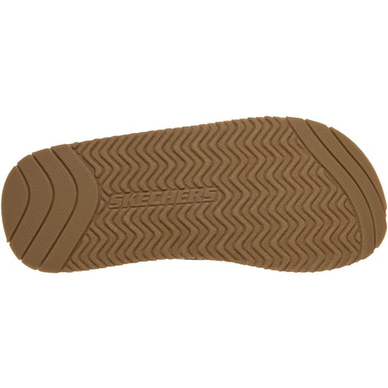 Skechers Quill Textiel Heren Marineblauwe Slippers - Image 2