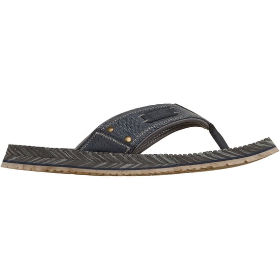 Skechers Quill Textiel Heren Marineblauwe Slippers - Image 5