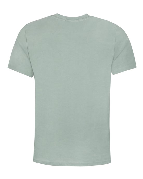 Fred Perry Textured Laurel Wreath T-Shirt Sage - Image 3