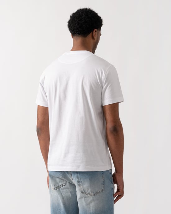 Steel T-Shirt in White - Image 2