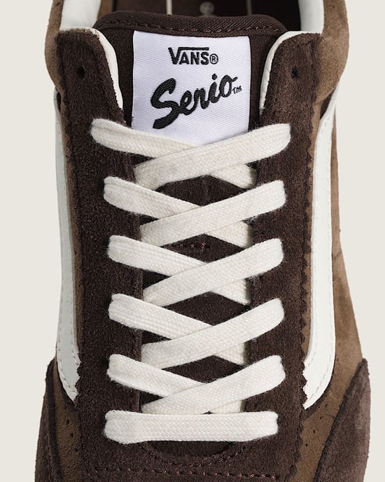 Vans Super Lowpro Suède Dames Bruine Sneakers - Image 5
