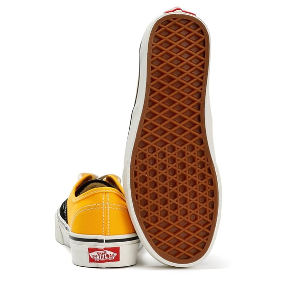 Vans Authentic Primary Multi Canvas Gele Sneakers - Image 4