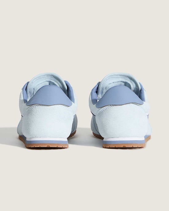 Vans Super Lowpro Suede Women's Light Blue Trainers - Image 3