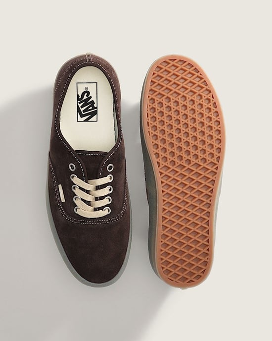 Vans Authentic Crepe Suède Heren Bruine Sneakers - Image 2