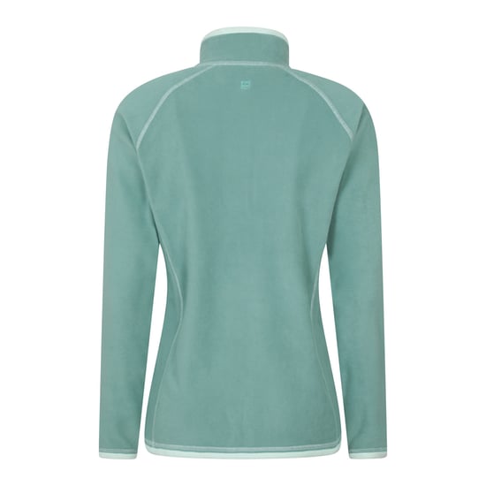 Mountain Warehouse Dames/Dames Montana Half Zip Fleece Top (Licht Teal) - Image 2