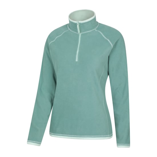 Mountain Warehouse Dames/Dames Montana Half Zip Fleece Top (Licht Teal) - Image 3