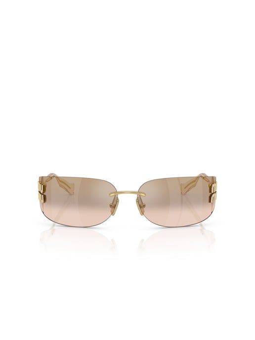 Miu Miu Sunglasses Bronze/Gold - Image 2