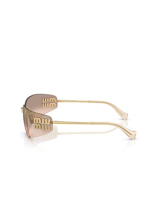 Miu Miu Sunglasses Bronze/Gold - Image 3