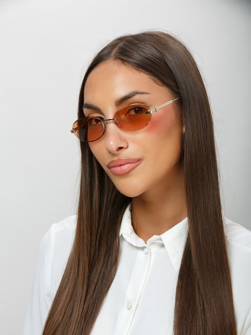 Just Cavalli Zonnebril Gepolijst Roze Goud - Image 4