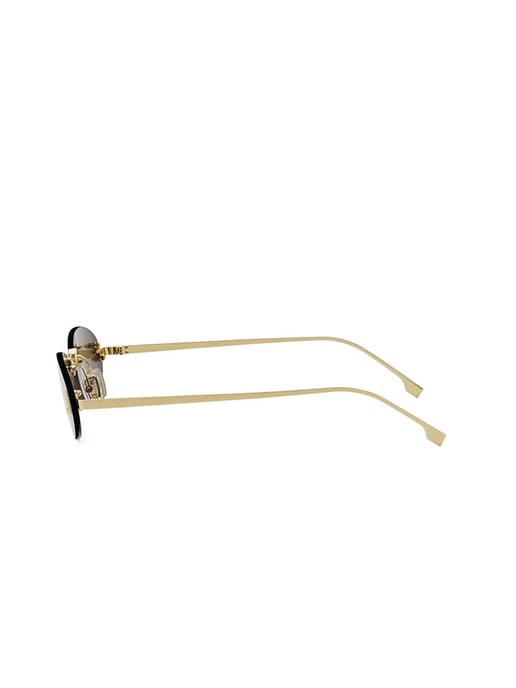 Fendi Zonnebril Goud/Bruin - Image 2