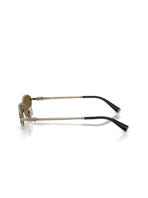 Miu Miu Solglasögon Brun/Guld - Image 3