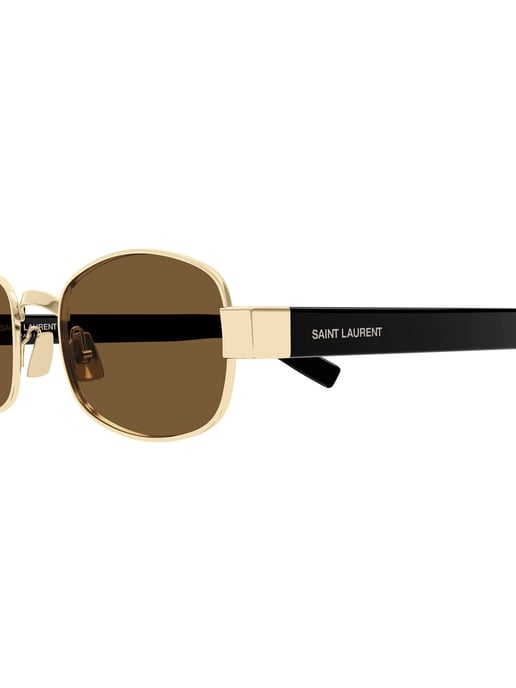 Saint Laurent solglasögon Guld/Brown - Image 2