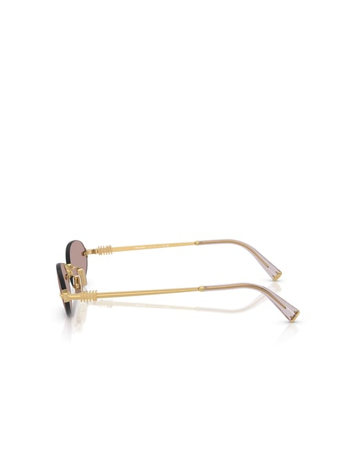 Miu Miu Solglasögon Brun/Guld - Image 4