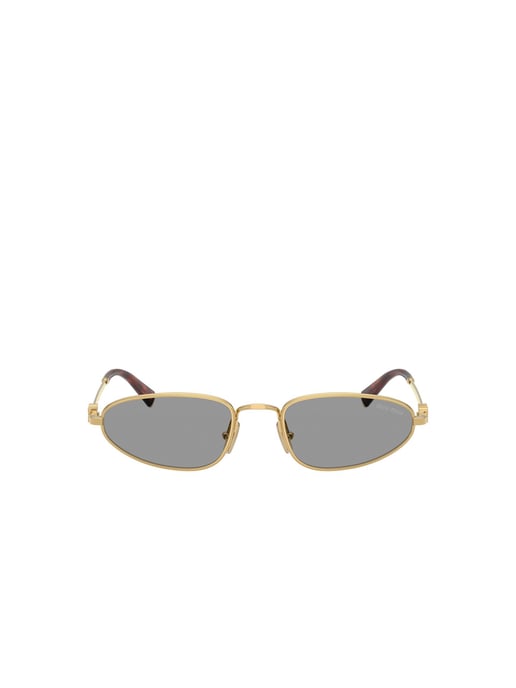Miu Miu Solglasögon Grå/Guld - Image 2