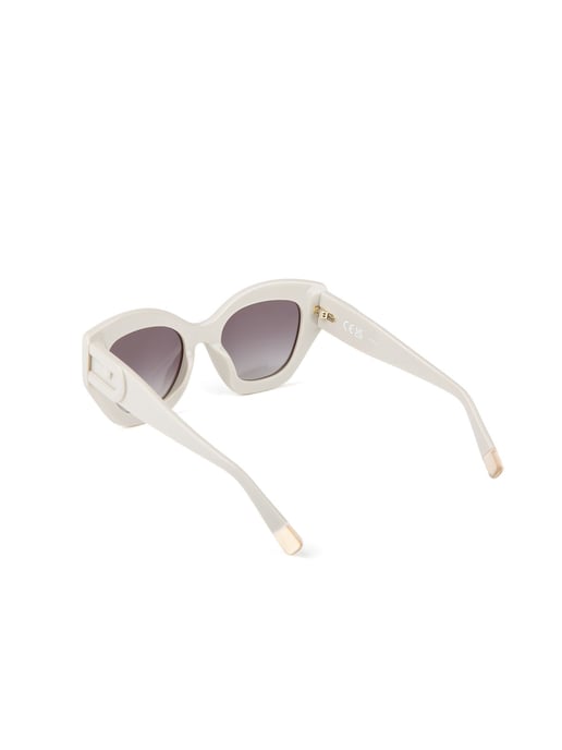 Furla Zonnebril Glanzend Vol Beige - Image 3