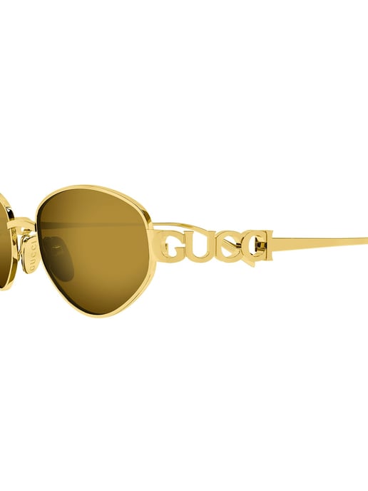 Gucci Sunglasses Gold/Bronze - Image 2