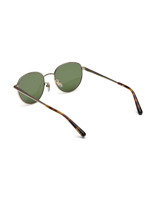 Furla Zonnebril Licht Goud/Groen - Image 3